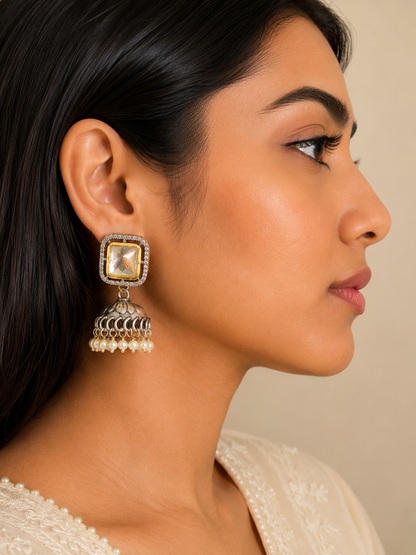 Cute Polki Jhumka