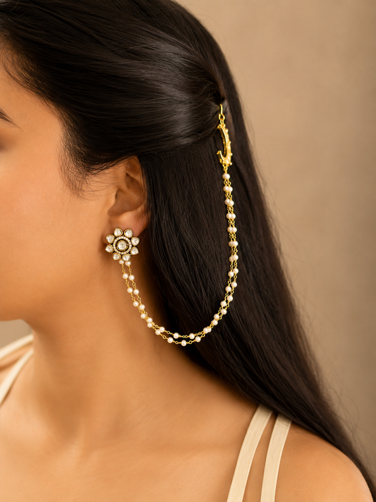 Adha Chand Earrings
