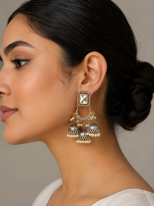Polki Jhumka