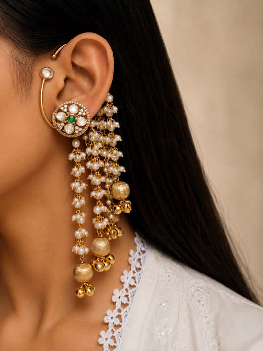 Jhaalar Earcuff + Studs