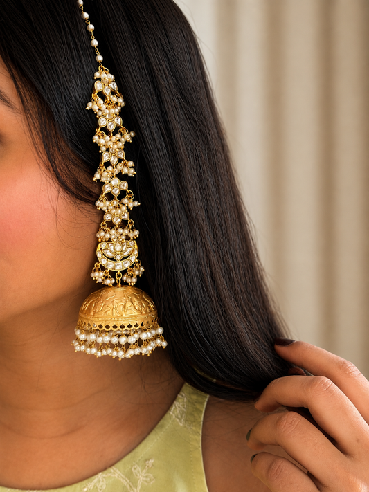Aarohi Hairband Style Jhumka