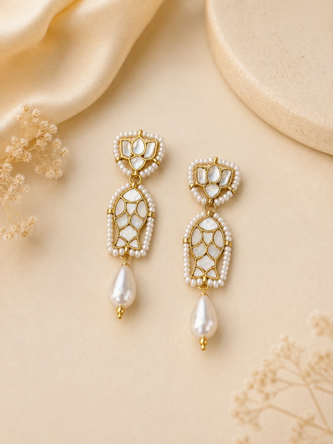 Lotus Fish Earrings