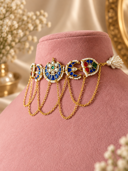 Rangeen Choker Set