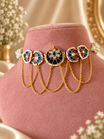 Rangeen Choker Set