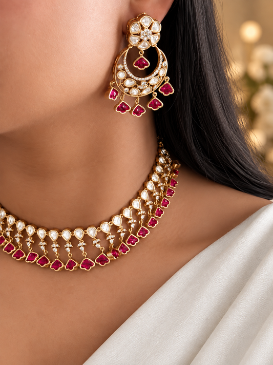 Mannat Necklace Set