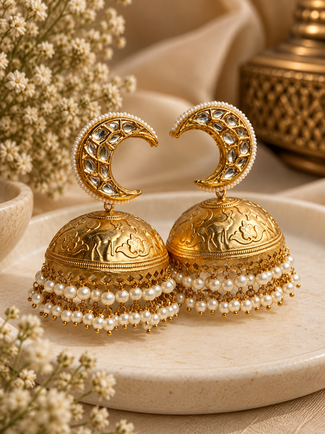 Half Moon Jhumka
