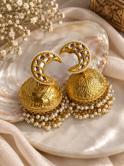 Half Moon Jhumka