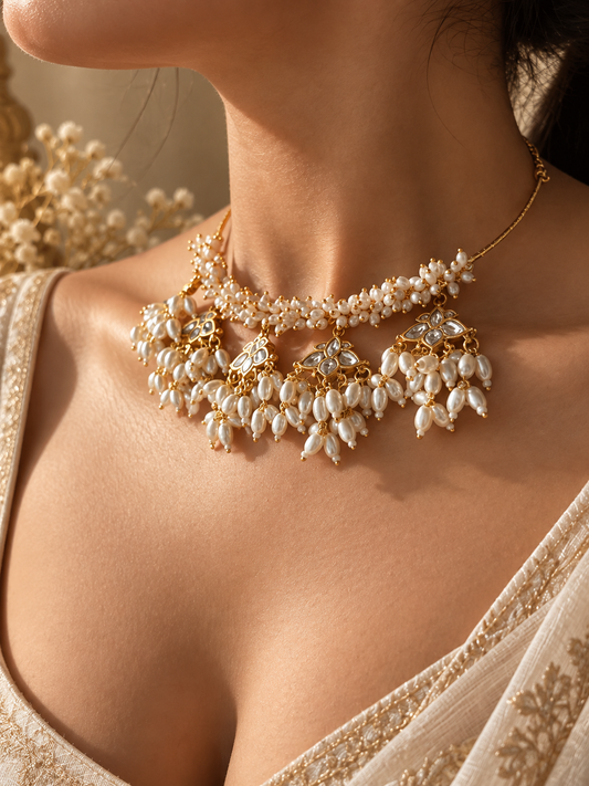 Chandni Hasli Necklace