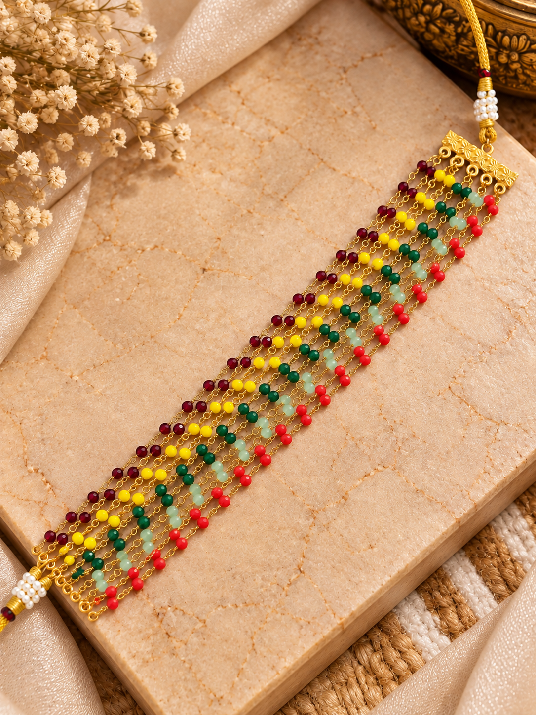 Kaia Multi Color Choker