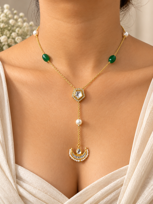 Emerald Chand Chain