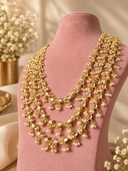 Long Kundan Necklace