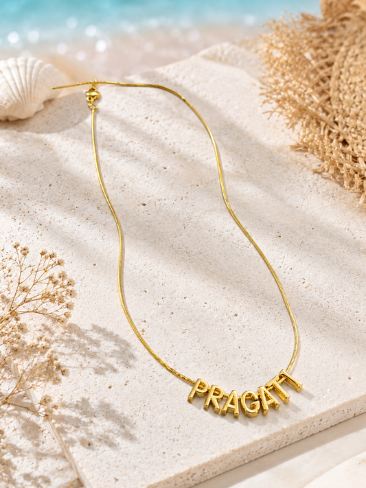Personalized Name Rakhi Bracelet