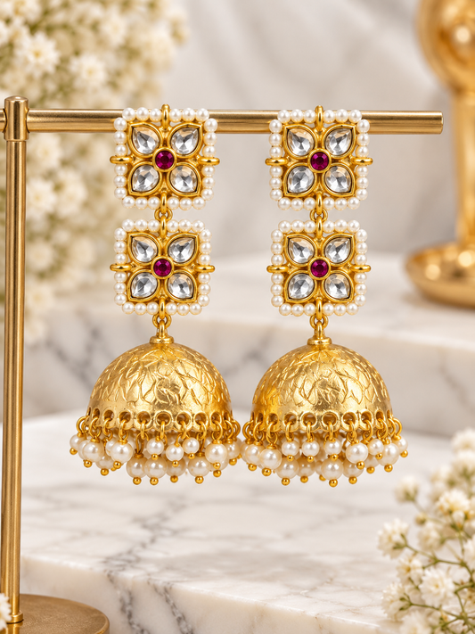 Kiran Long Jhumkas