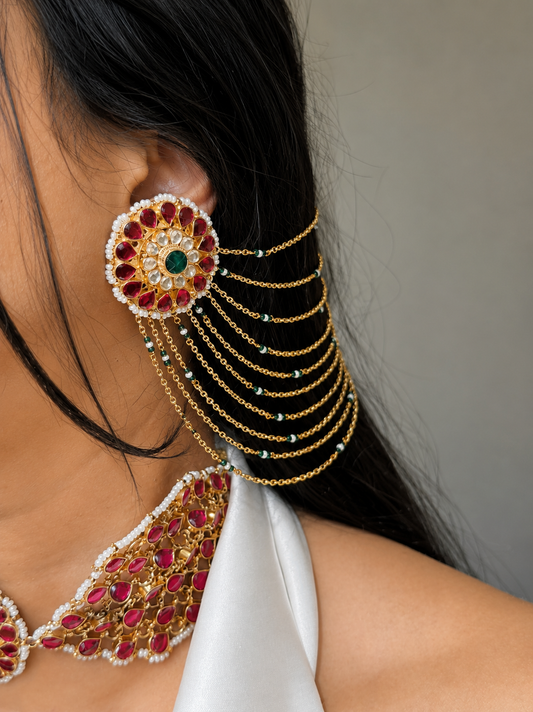 Guldasta String Earrings