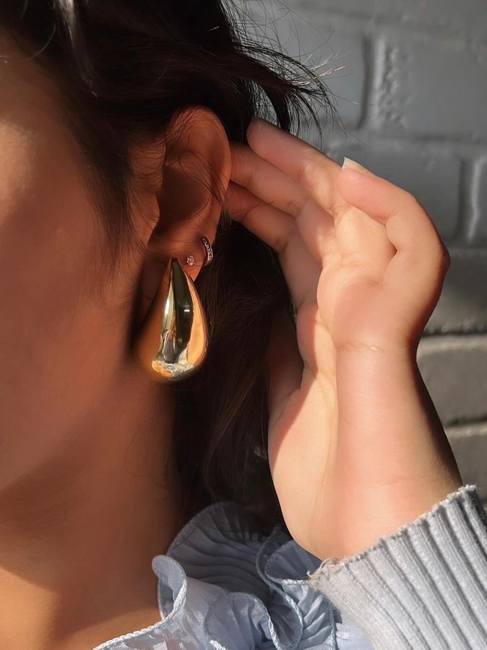 Meline Gold Studs