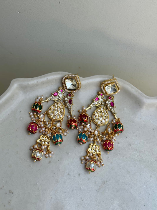Panchi Long Earrings
