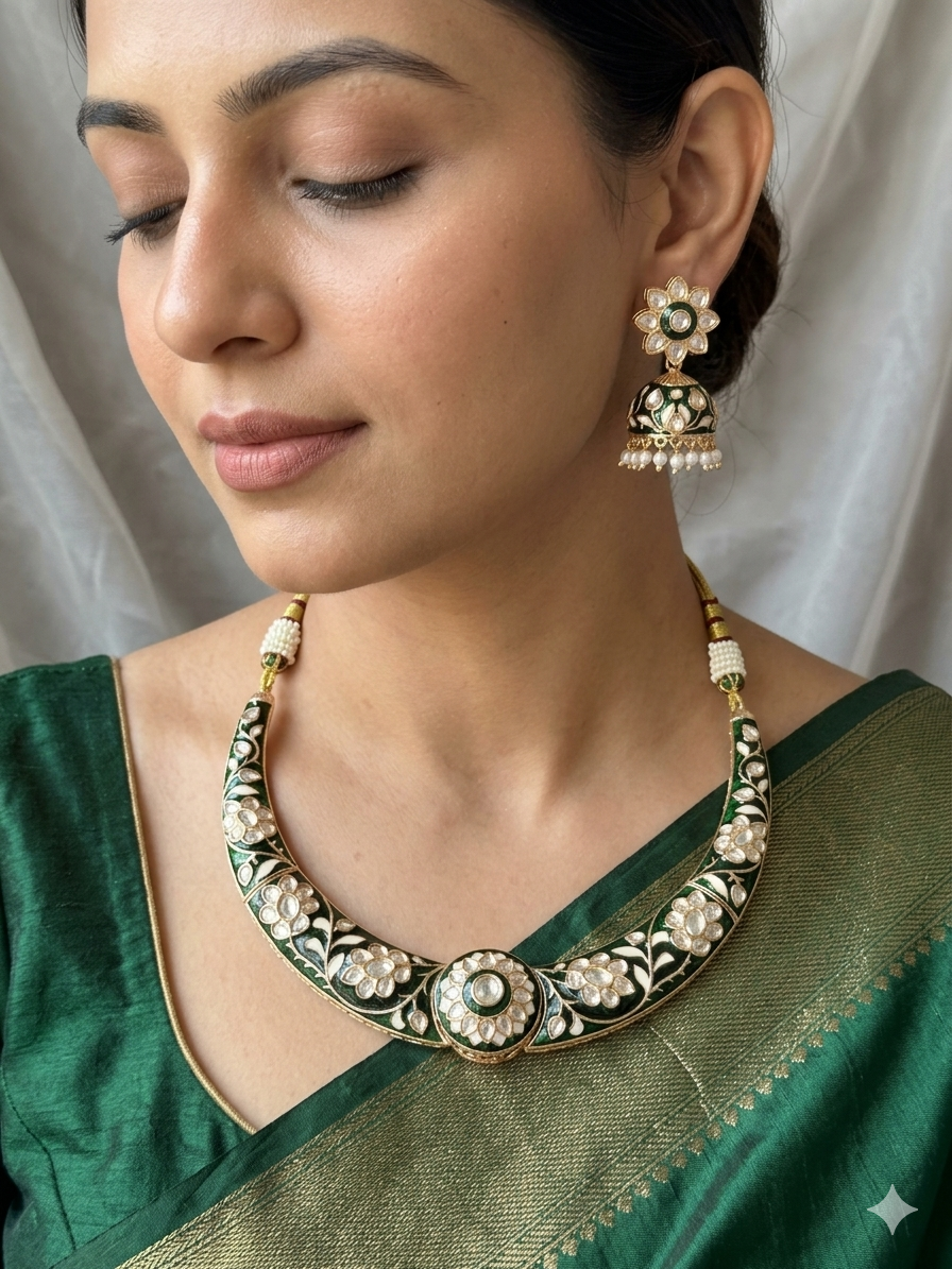 Dhola Hasli Necklace