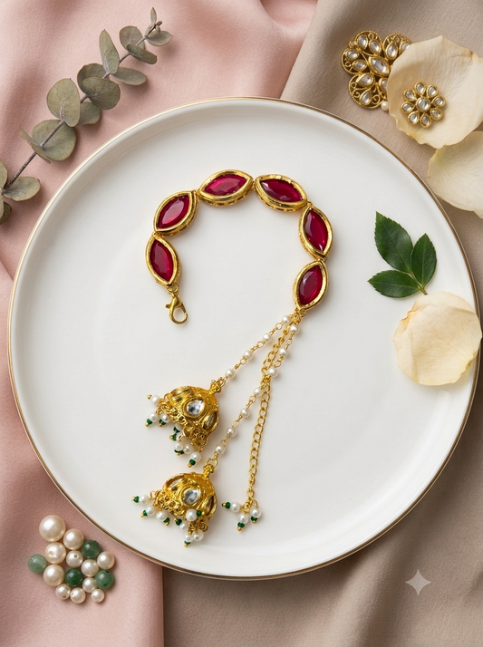 The Pink Bloom Rakhi