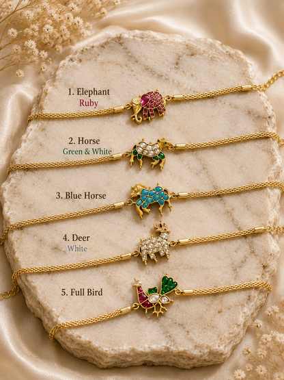 Panchi Rakhi Bracelet