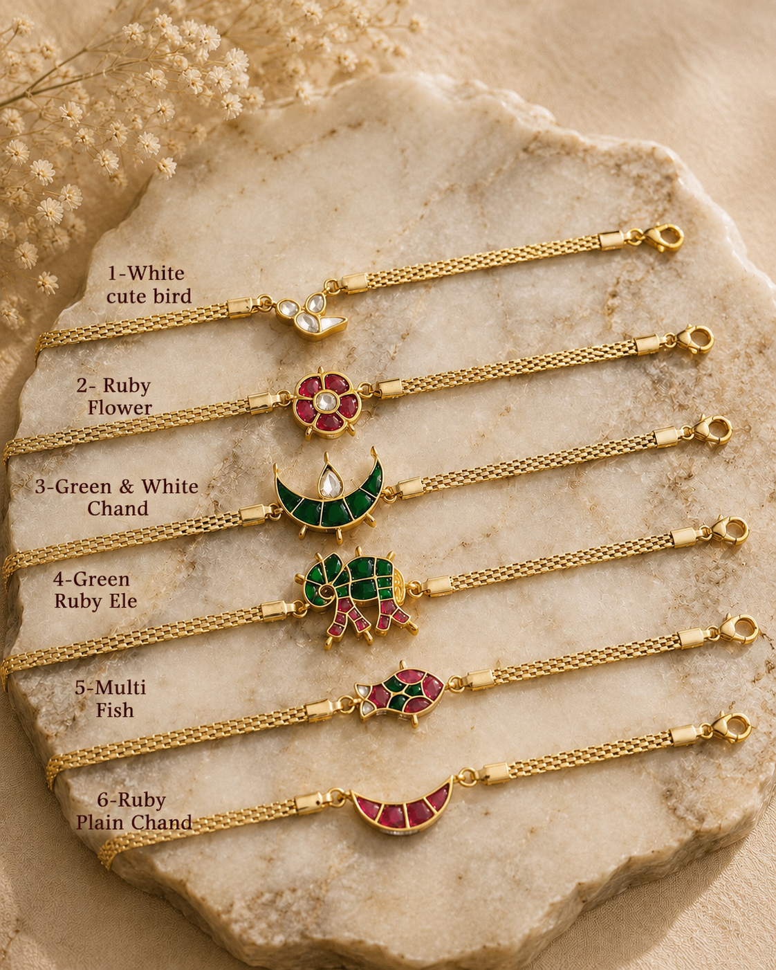 Panchi Rakhi Bracelet