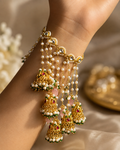 Rangrez Jhumka Bracelet