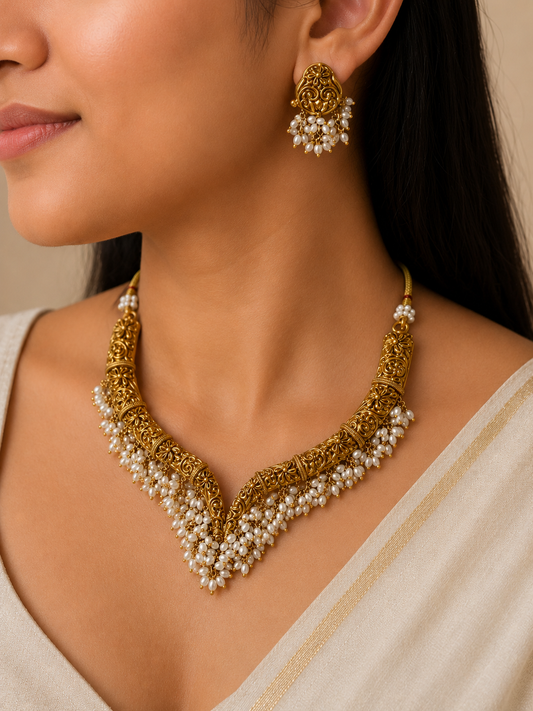Rutvi Necklace Set