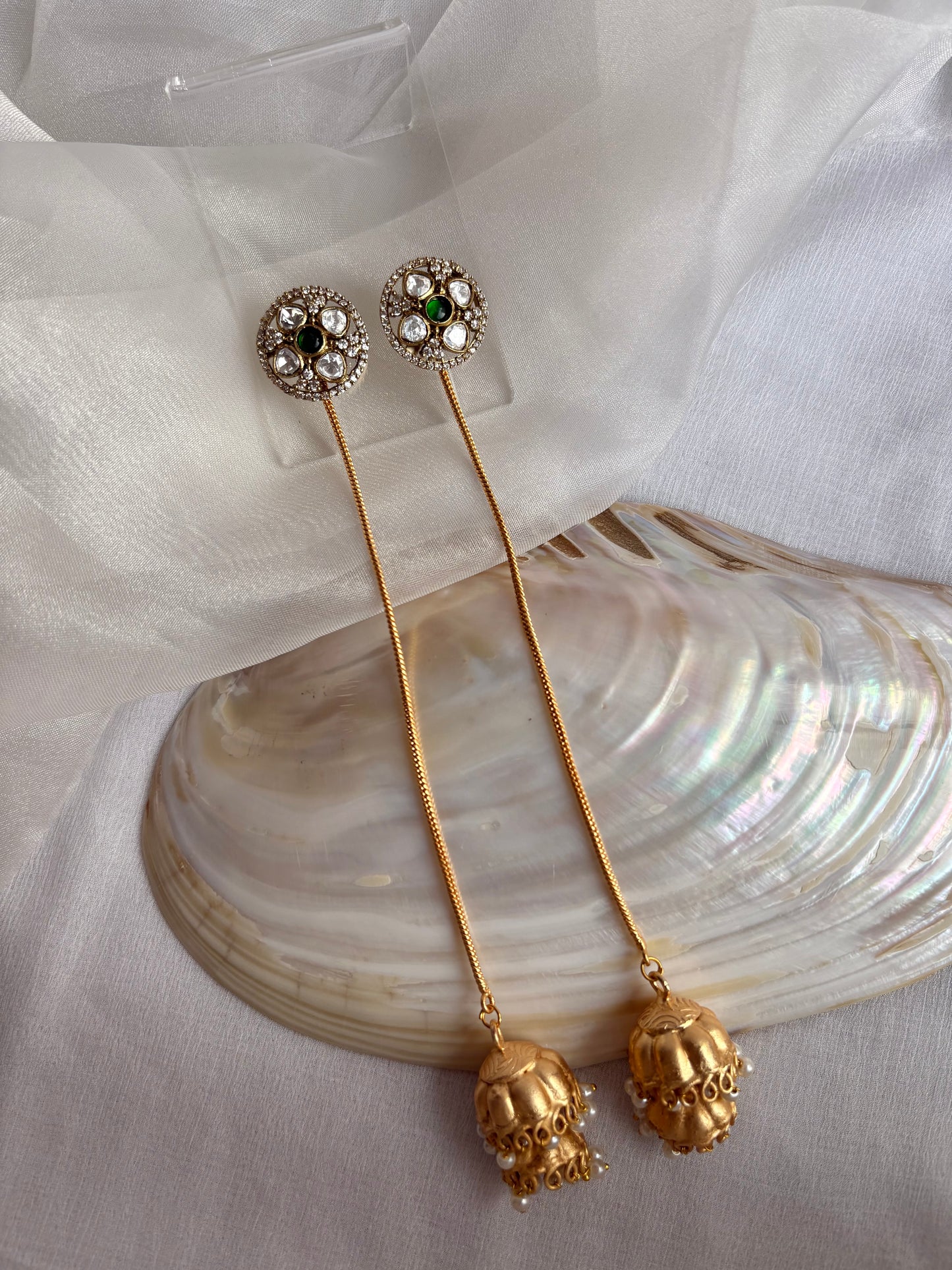 Shehnai Kashmiri Earrings