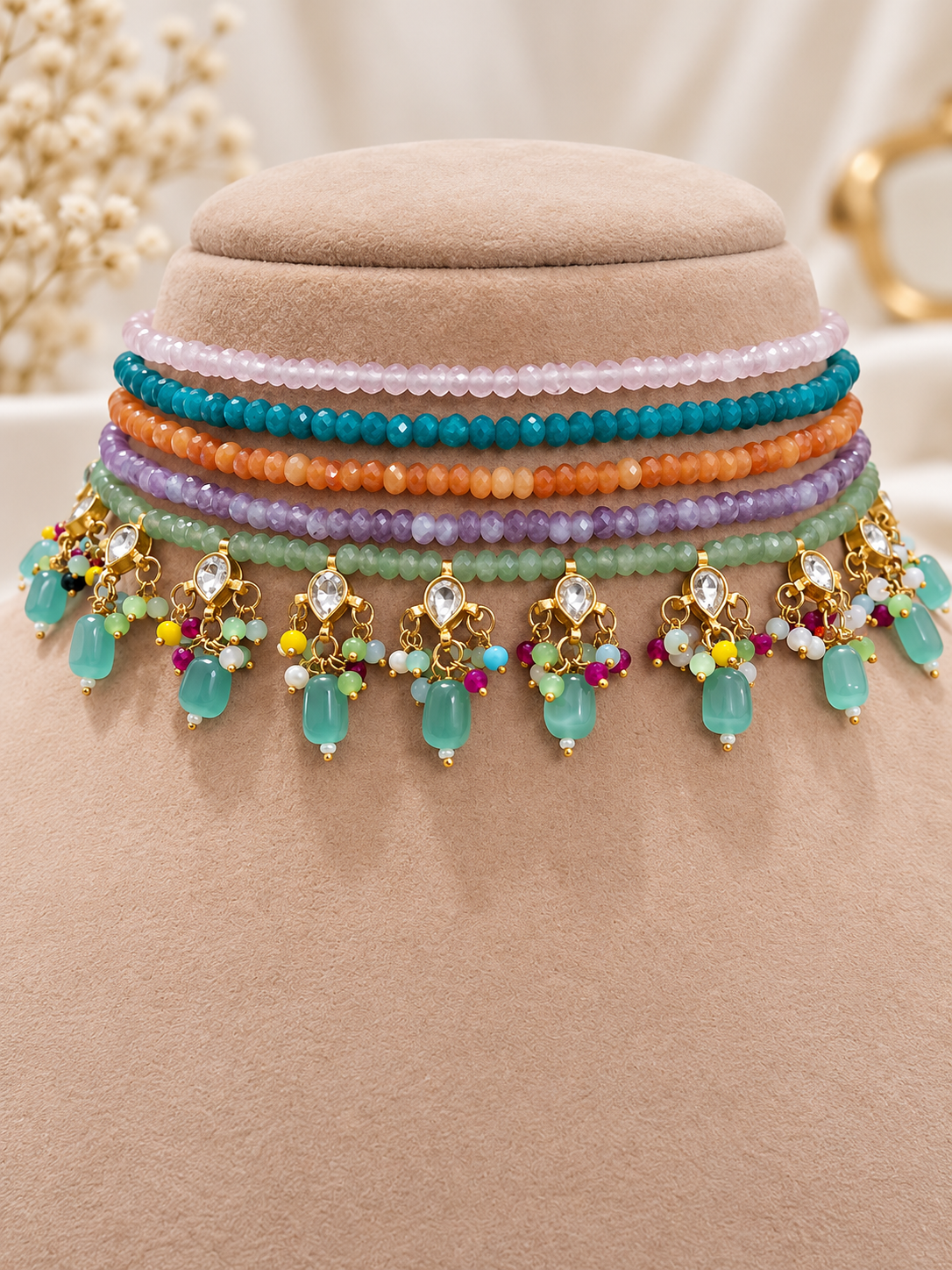 Aayam Multi Color Choker