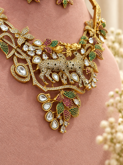 Mrig Tara Necklace Set
