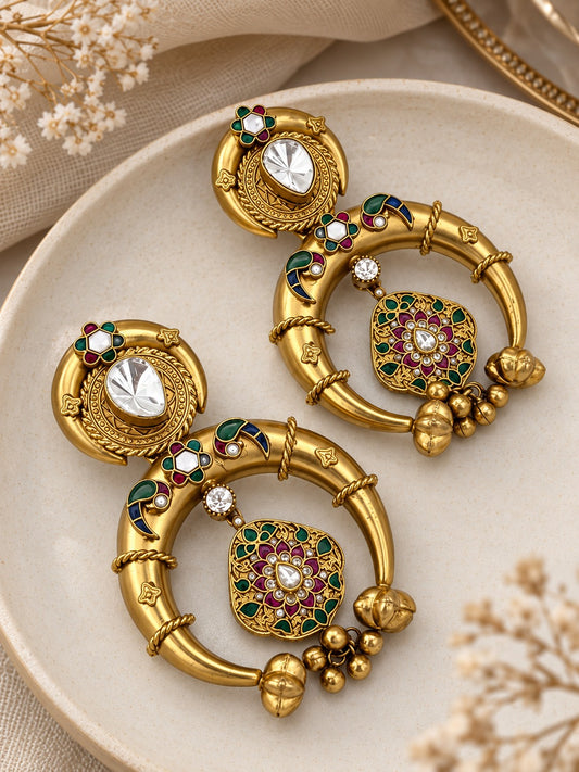 Hasmukh Statement Earring